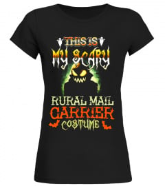 This Is My Scary Rural Mail Carrier Costume Halloween Shirt