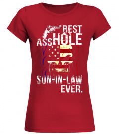 BEST ASSHOLE SON-IN-LAW EVER T-SHIRT GIFT HALLOWEEN FUNNY