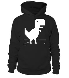 T-Rex T-Shirt Geek Dinosaur Pixel Art Web Developer Nerd Tee - Limited Edition