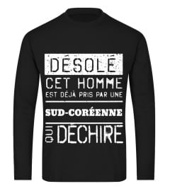 T-shirt Désolé Sud-Coréenne