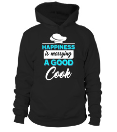 Happiness Is Marrying A Good Cook Funny Chef T-Shirt