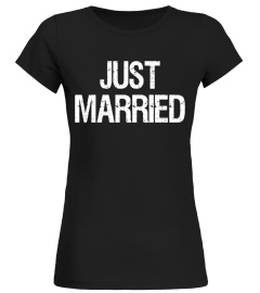 Just Married Shirts for Newlyweds Couples Honeymoon T-Shirt