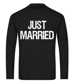 Just Married Shirts for Newlyweds Couples Honeymoon T-Shirt