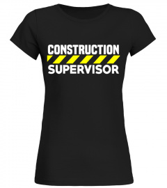 Construction Supervisor Safety T-Shirts for Crew Workers