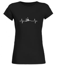 Rowing Heartbeat Love T-shirt