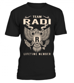 Team RADI - Lifetime Member