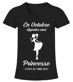 En Octobre, appelez-moi Princesse