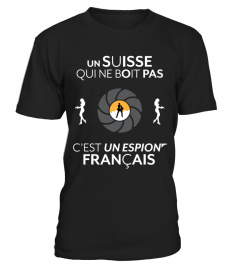 T-shirt - Espion - Suisse