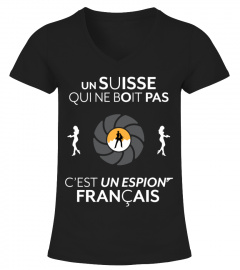T-shirt - Espion - Suisse