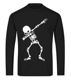 Dabbing Skeleton Halloween Funny Dab Hip Hop T Shirt