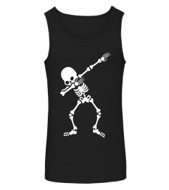 Dabbing Skeleton Halloween Funny Dab Hip Hop T Shirt