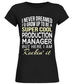 Production Manager T Shirt Funny Gift Tee