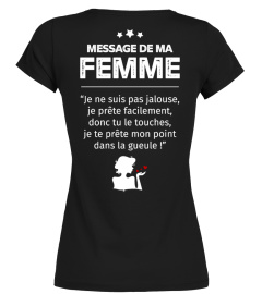 MESSAGE DE MA FEMME HUMOUR