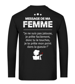 MESSAGE DE MA FEMME HUMOUR