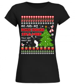 My English Springer Spaniel Talk Shit about You Christmas Funny Sweatshirt Gifts T-shirt