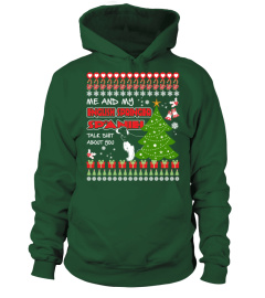 My English Springer Spaniel Talk Shit about You Christmas Funny Sweatshirt Gifts T-shirt