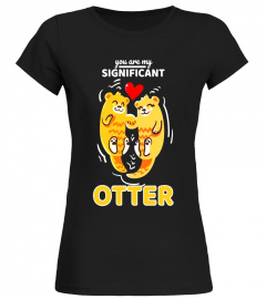 Sea Otter,Romantic,Love Significant Otters Couples T-shirt