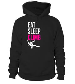 Rock Climbing Eat Sleep Climb shirt womens climber tee gift