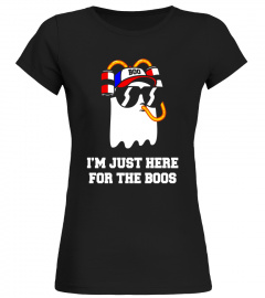 I'm Just Here For The Boos T-Shirt Funny Halloween Beer Cap
