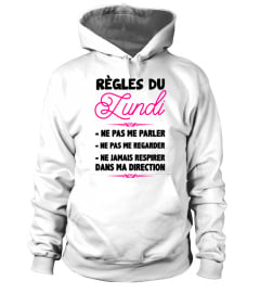 LUNDI TSHIRT HUMOUR DRÔLE JB5 COLLECTION