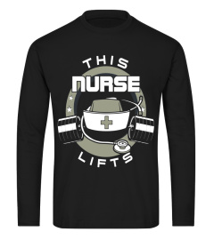 Funny Nurse Gym T-Shirt - This Nurse Lifts Crossfit Tee