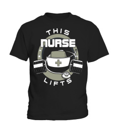 Funny Nurse Gym T-Shirt - This Nurse Lifts Crossfit Tee
