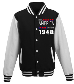 Retro Vintage 69th Birthday MAKING AMERICA GREAT SINCE 1948