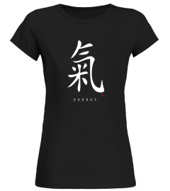 Ki Kanji Energy Japanese Calligraphy Bushido T-Shirt