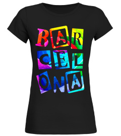 Barcelona T Shirt Spain Souvenir Gift Man Woman Youth