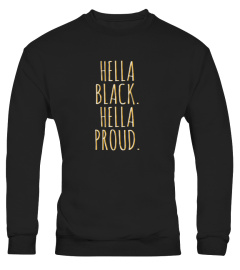 Men S Hella Black Hella Proud Black Magic T shirt 2xl Asphalt copy