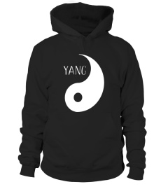 Yin Yang Couples Funny Halloween T-shirt for Best Friends