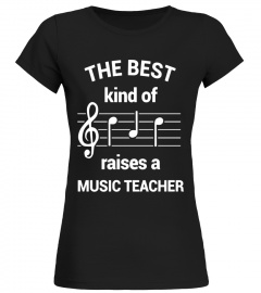 Best Dad Raises Music Teacher Shirt Cute Funny Musician Gift