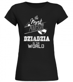 Mens Most Awesome Dziadzia In World Polish Grandpa T Shirt