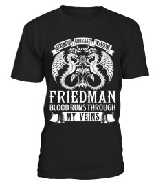FRIEDMAN - My Veins Name Shirts