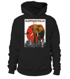 Elephantzilla | Funny African Bush Elephant T-Shirt Gift