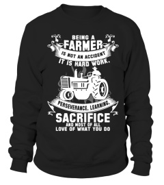 farmer hard working love tractor T shirt birthday gift mug