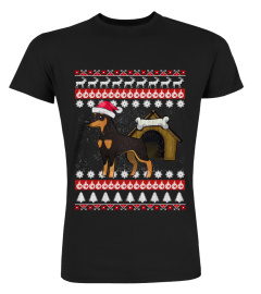 Doberman Pinscher Ugly Christmas Sweater