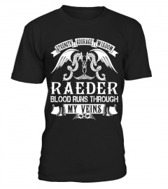 RAEDER - Blood Name Shirts