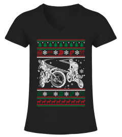 Motocross Ugly Christmas Sweater