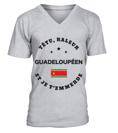 T-shirt têtu, râleur - Guadeloupéen