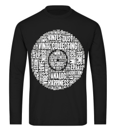 Love Vinyl Shirt: Record Collection Turntable DJ Words Gift