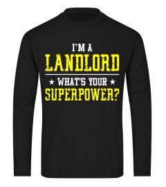 I'm A LANDLORD What's Your Superpower T-shirt