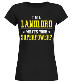 I'm A LANDLORD What's Your Superpower T-shirt