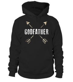 Mens Godfather Shirt, Tribal Arrows Adventure Father's Day Gift