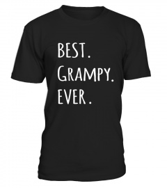 Best Grampy Ever tshirt - Grandpa nickname text t shirt tee