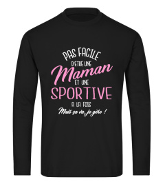 Maman et sportive