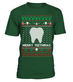 Dentist Ugly Christmas Sweater Tee