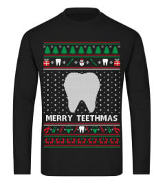 Dentist Ugly Christmas Sweater Tee