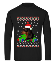 GORDON SETTER Ugly Christmas Sweater