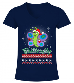 Butterfly Ugly Christmas Sweater